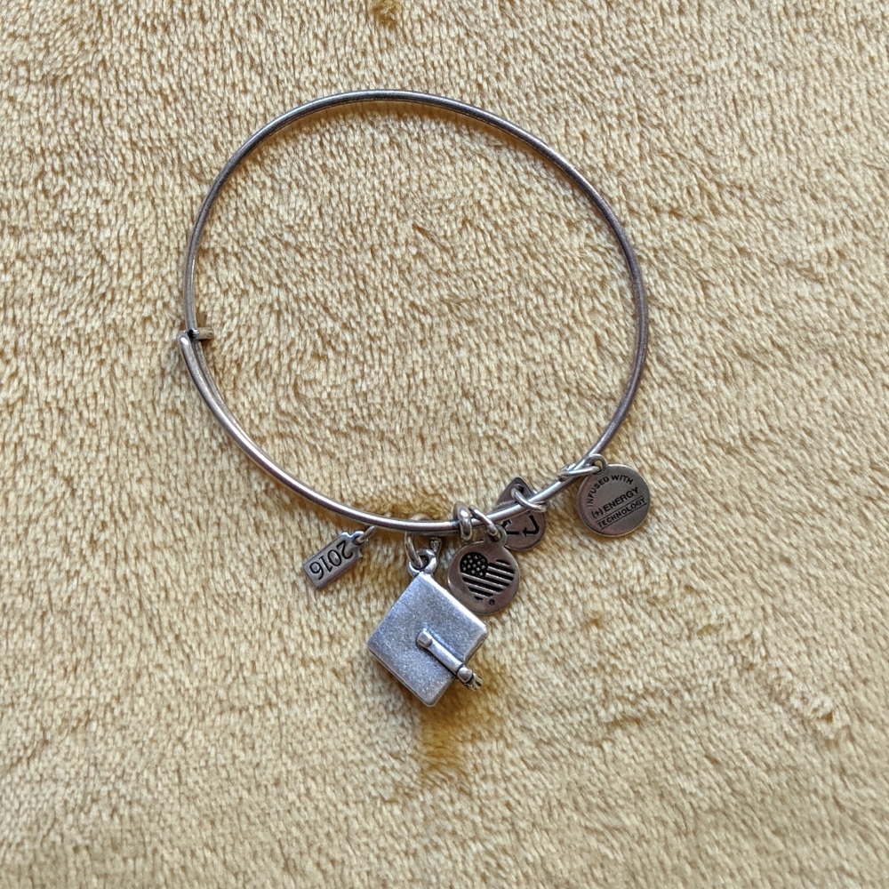 Alex & Ani - Silver 2016 Graduation Cap Bracelet